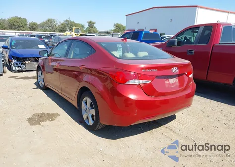 2012 Hyundai Elantra Gls (Ulsan Plant) из США, поврежденный, VIN KMHDH4AE5CU420745